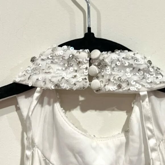 Retrofete White Mini Dress - Picture 8 of 11